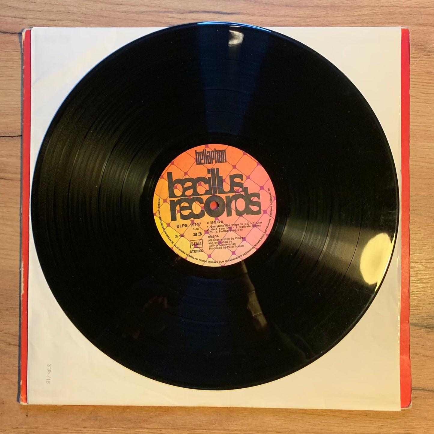 OMEGA - OMEGA...OG GER 1973...VG+/VG+