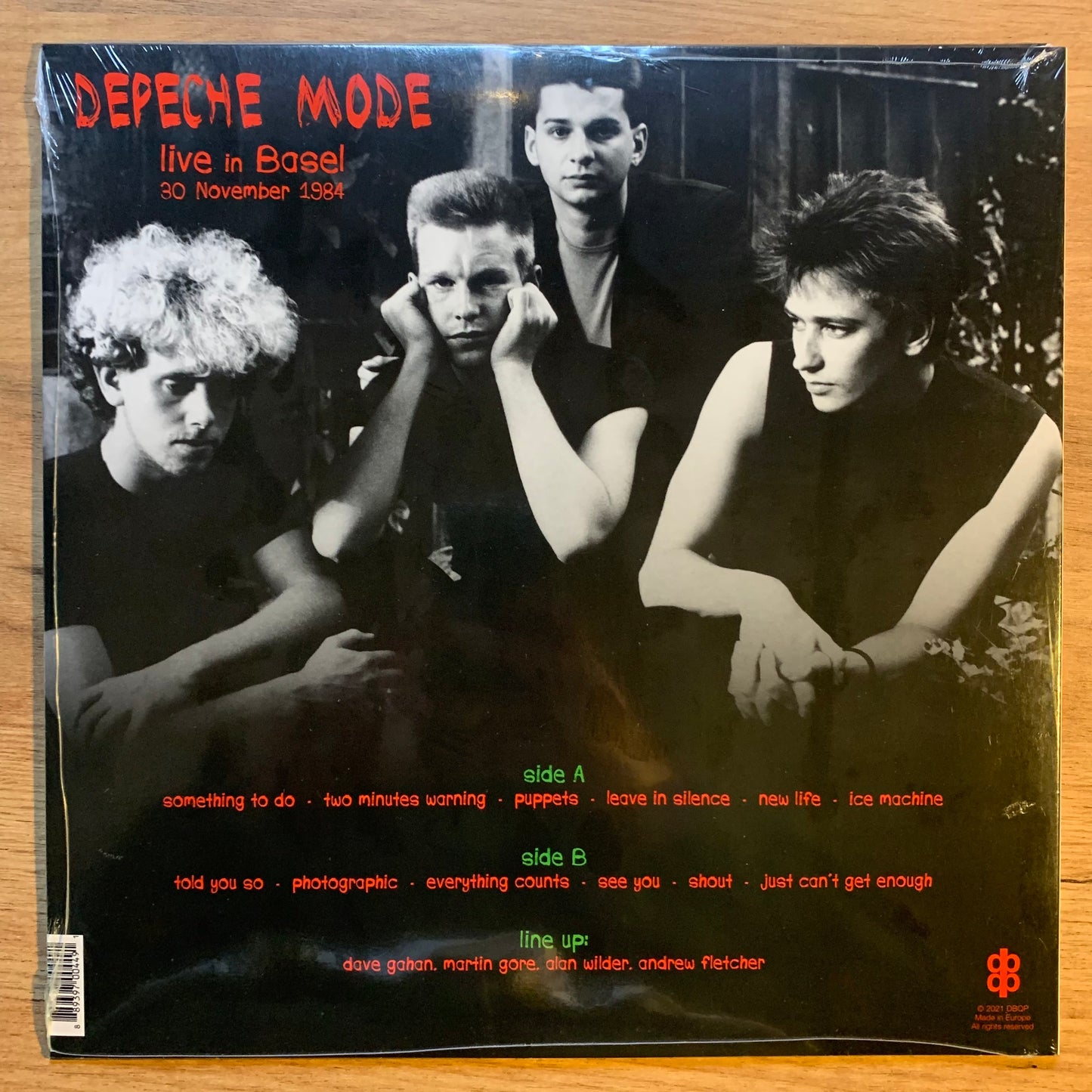 DEPECHE MODE - LIVE IN BASEL 1984...BOOT EU 2021...SEALED