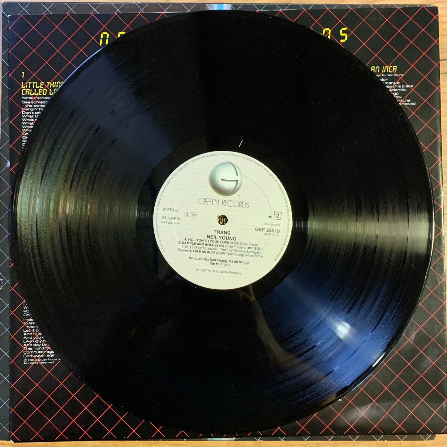 Neil Young - Trans - Disque