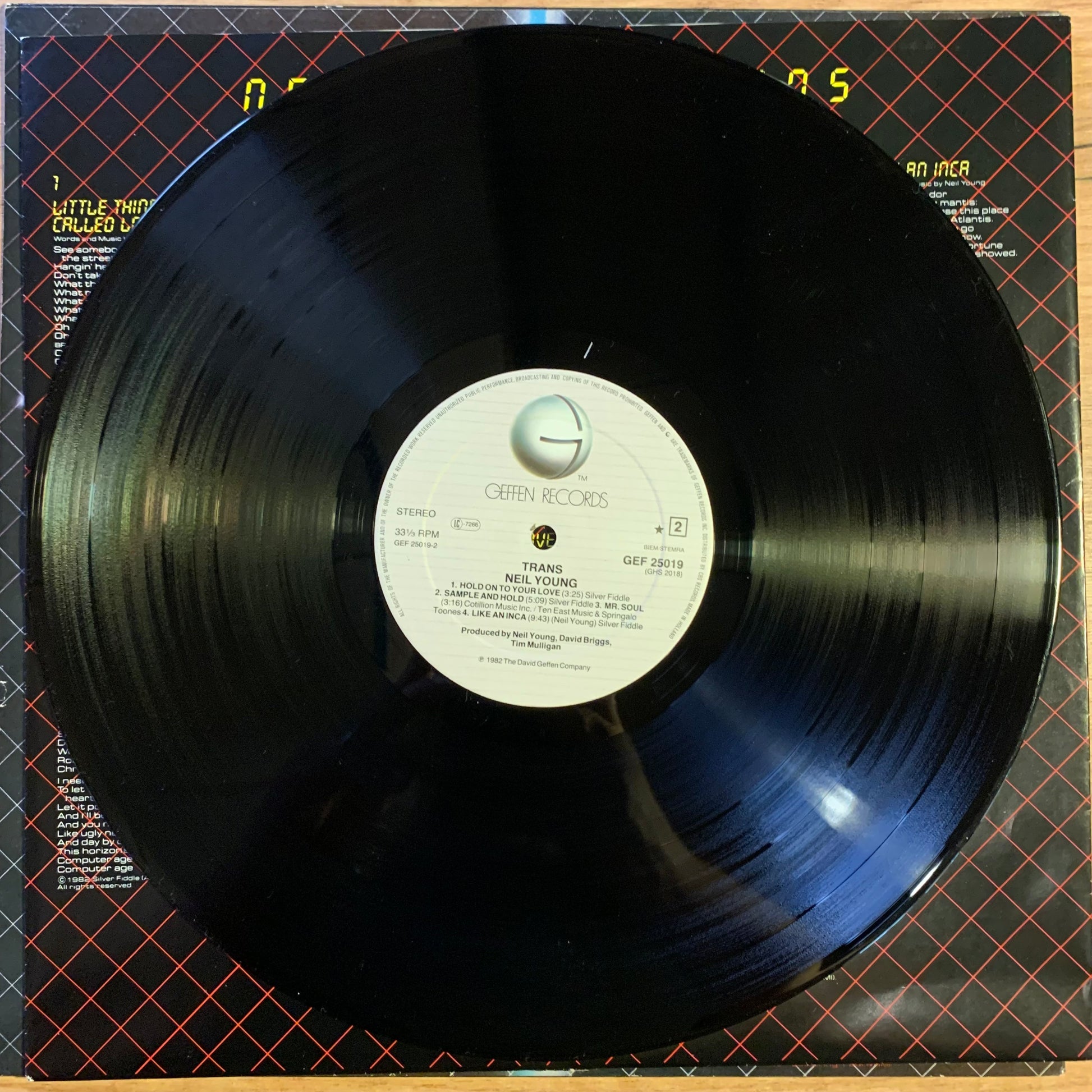 Neil Young - Trans - Disque