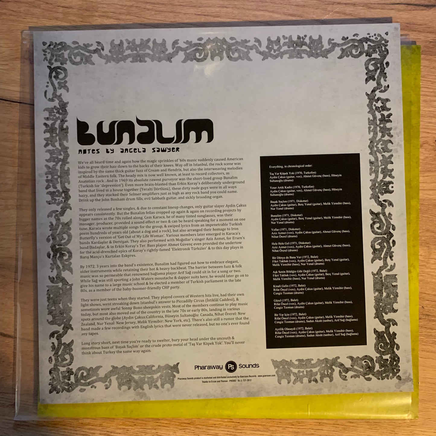 BUNALIM - BUNALIM...RE ESP 2012...VG++/VG++