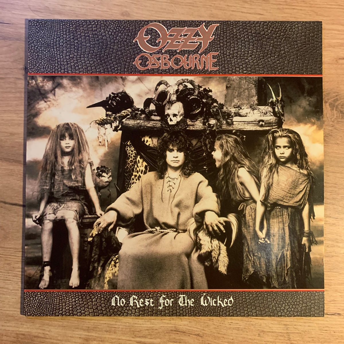 Ozzy Osbourne No Rest for the Wicked pochette recto