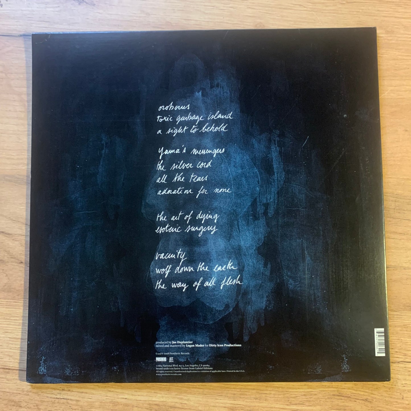 Gatefold interieur - Gojira The Way of All Flesh