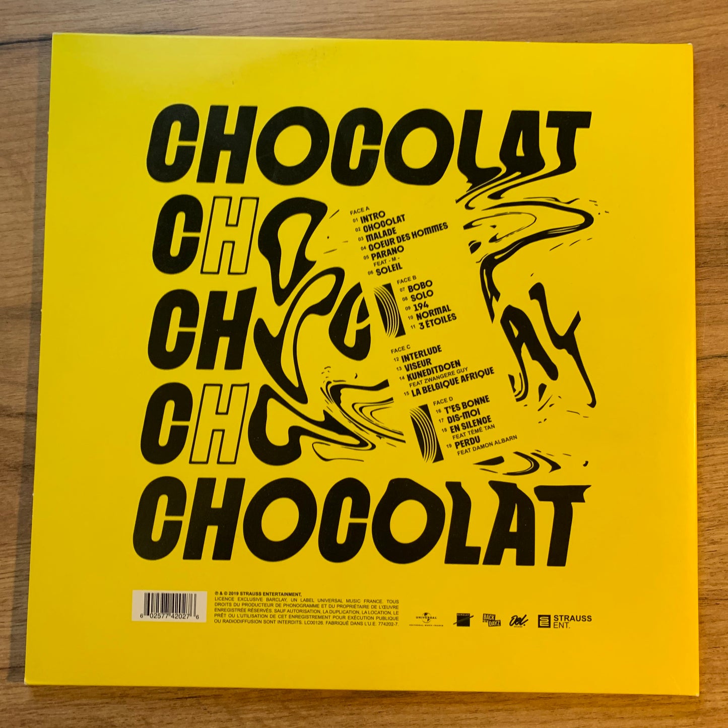 ROMEO ELVIS - CHOCOLAT...OG FR 2019...EX/EX