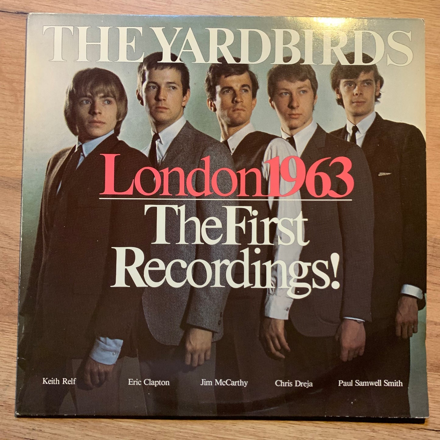 THE YARDBIRDS - LONDON 1963..OG GER 1981...VG+/VG+