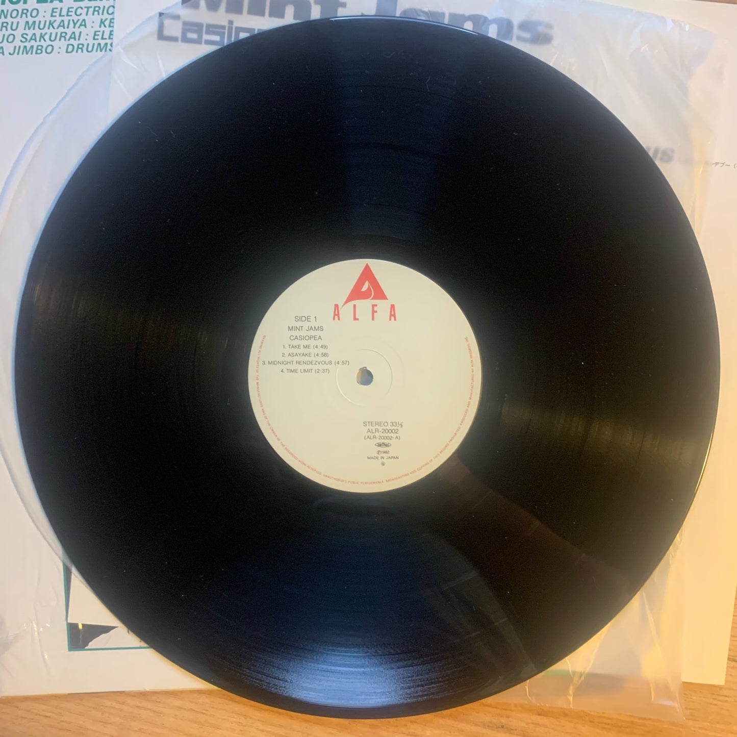 CASIOPEA - MINT JAMS...OG JAP 1982...EX/EX