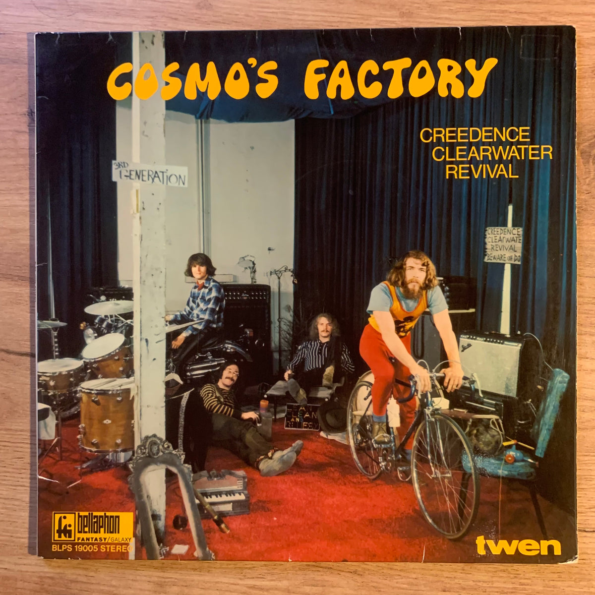 Creedence Clearwater Revival – Cosmo's Factory, pochette recto
