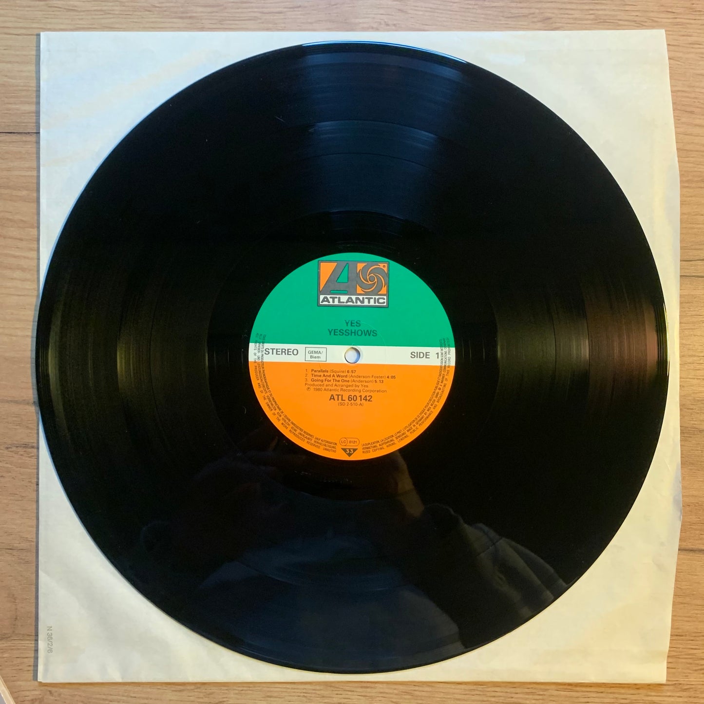 YES - YESSHOWS...OG EU 1980...VG++/VG+