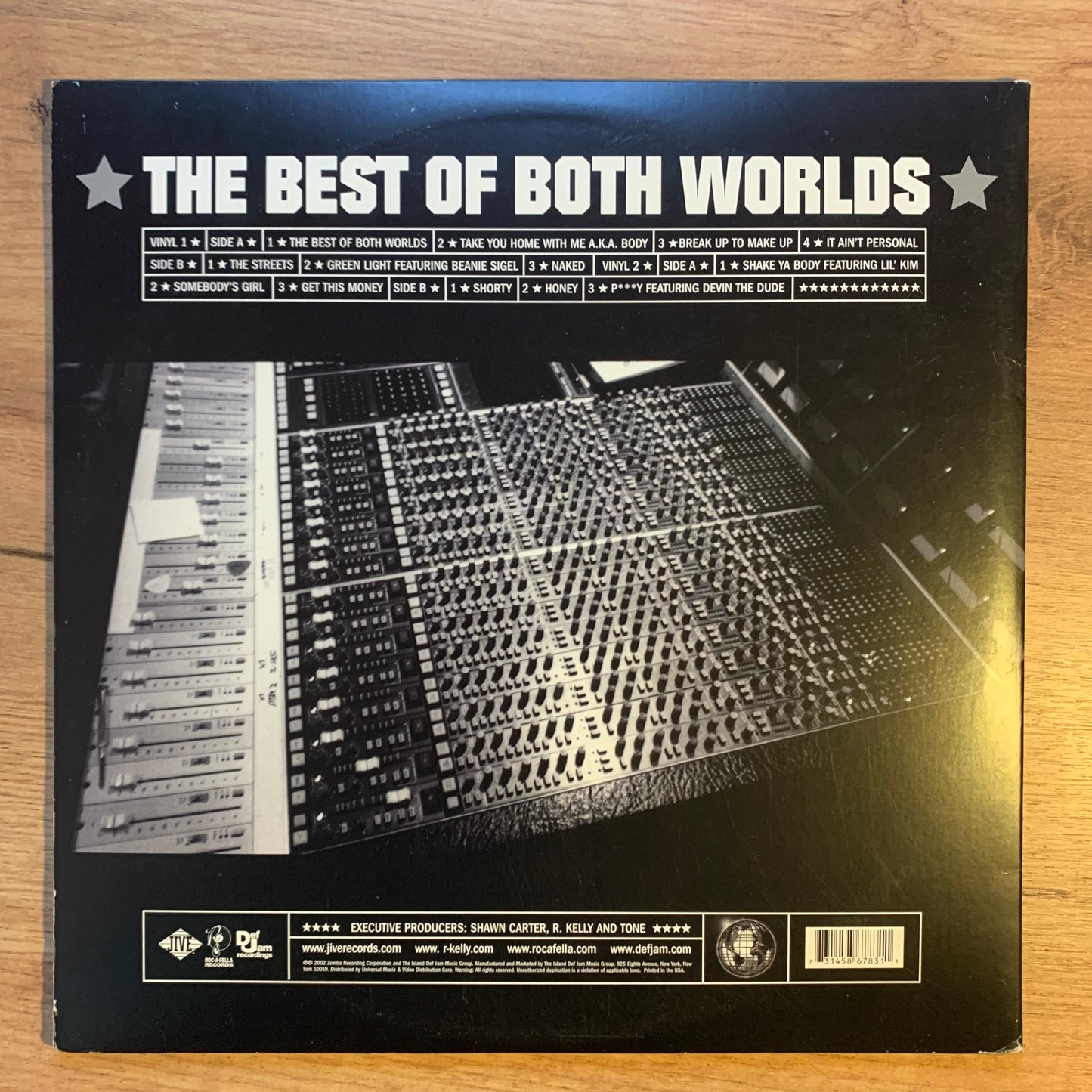 R. KELLY & JAY-Z - THE BEST OF BOTH WORLDS...OG US 2002...EX/VG+