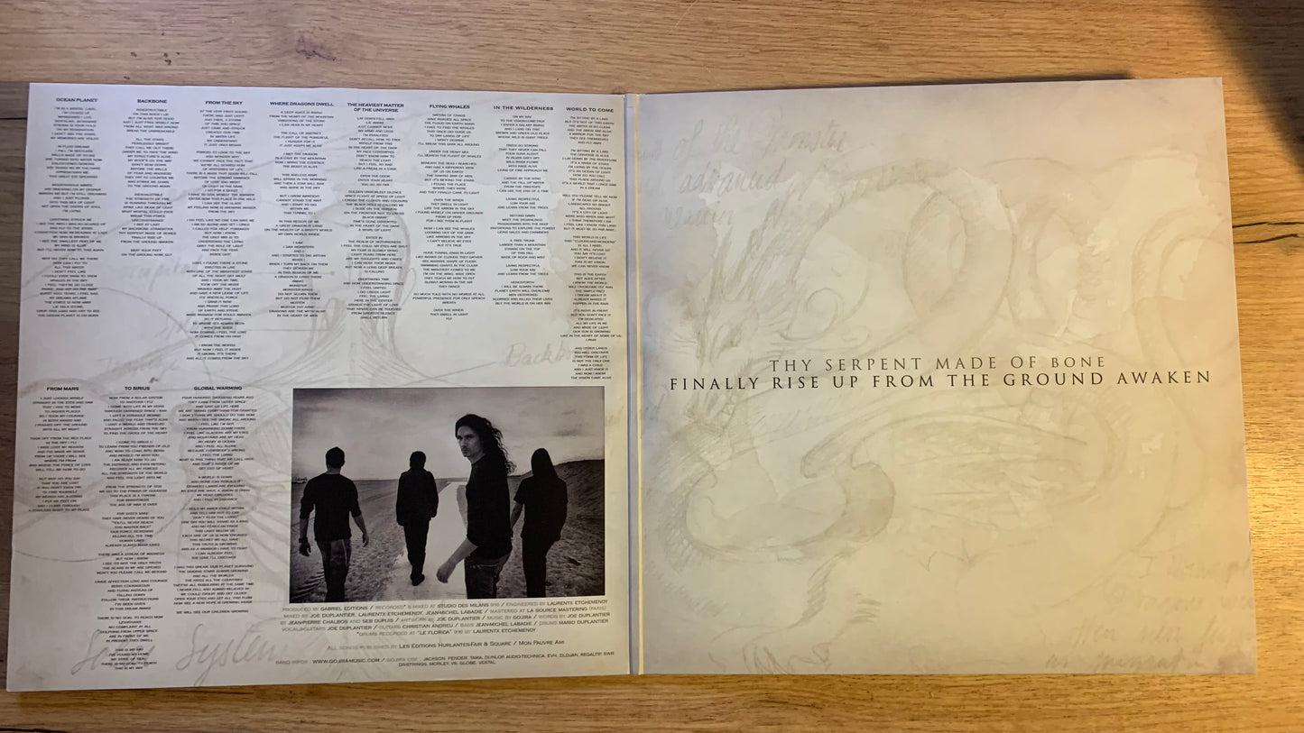 Gatefold interieur - Gojira From Mars to Sirius