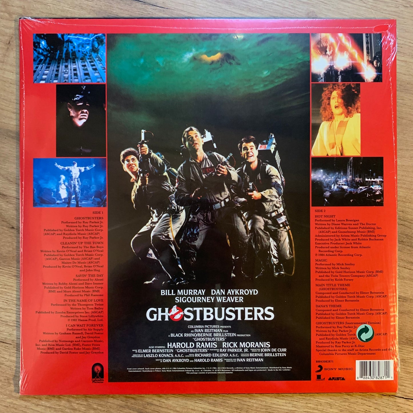 GHOSTBUSTERS - ORIGINAL SOUNDTRACK ALBUM...RE EU 2014...SEALED