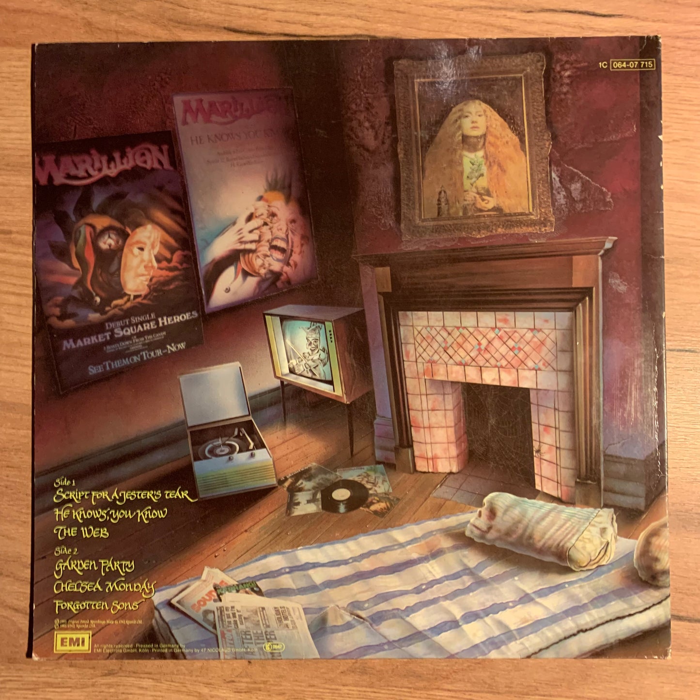 MARILLION - SCRIPT FOR A JESTER'S TEAR...OG EU 1983...VG/VG+