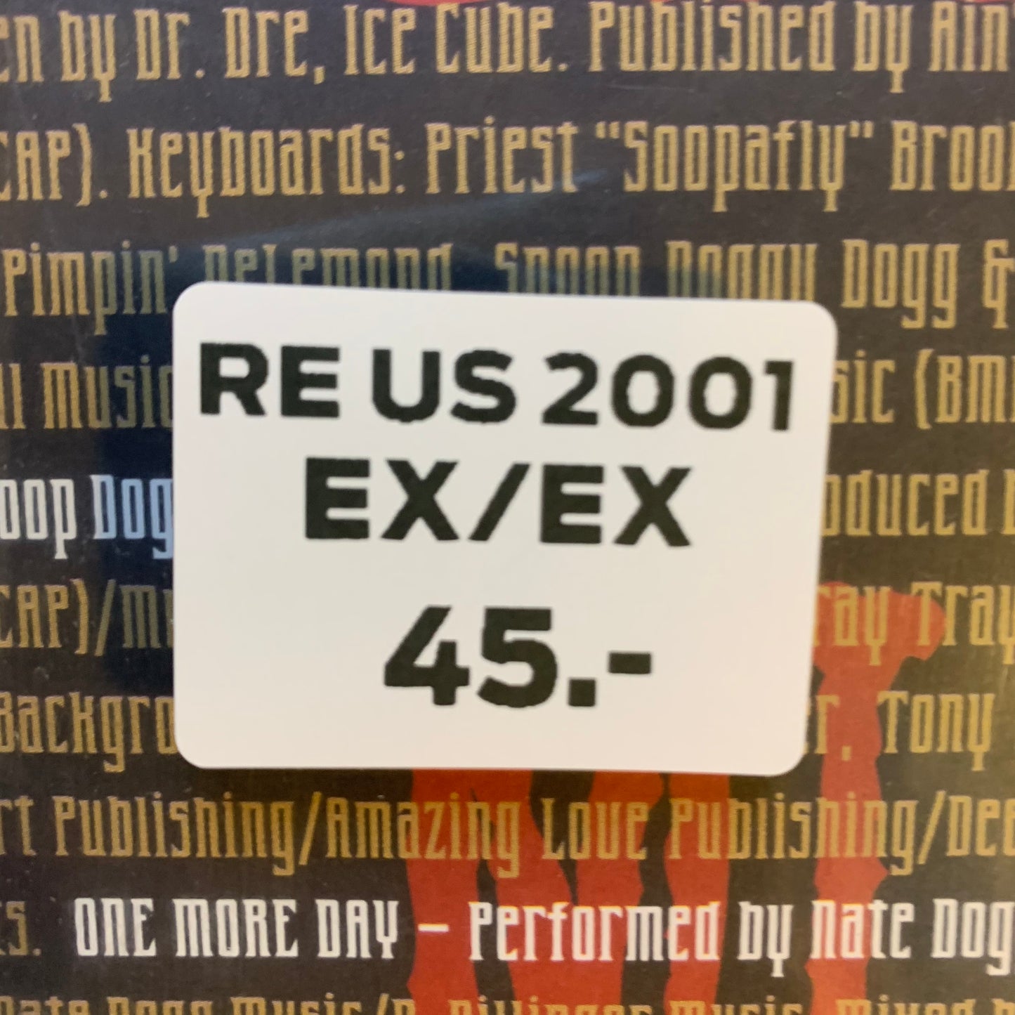 SNOOP DOGGY DOGG - MURDER WAS THE CASE ..RE US 2001...EX/EX