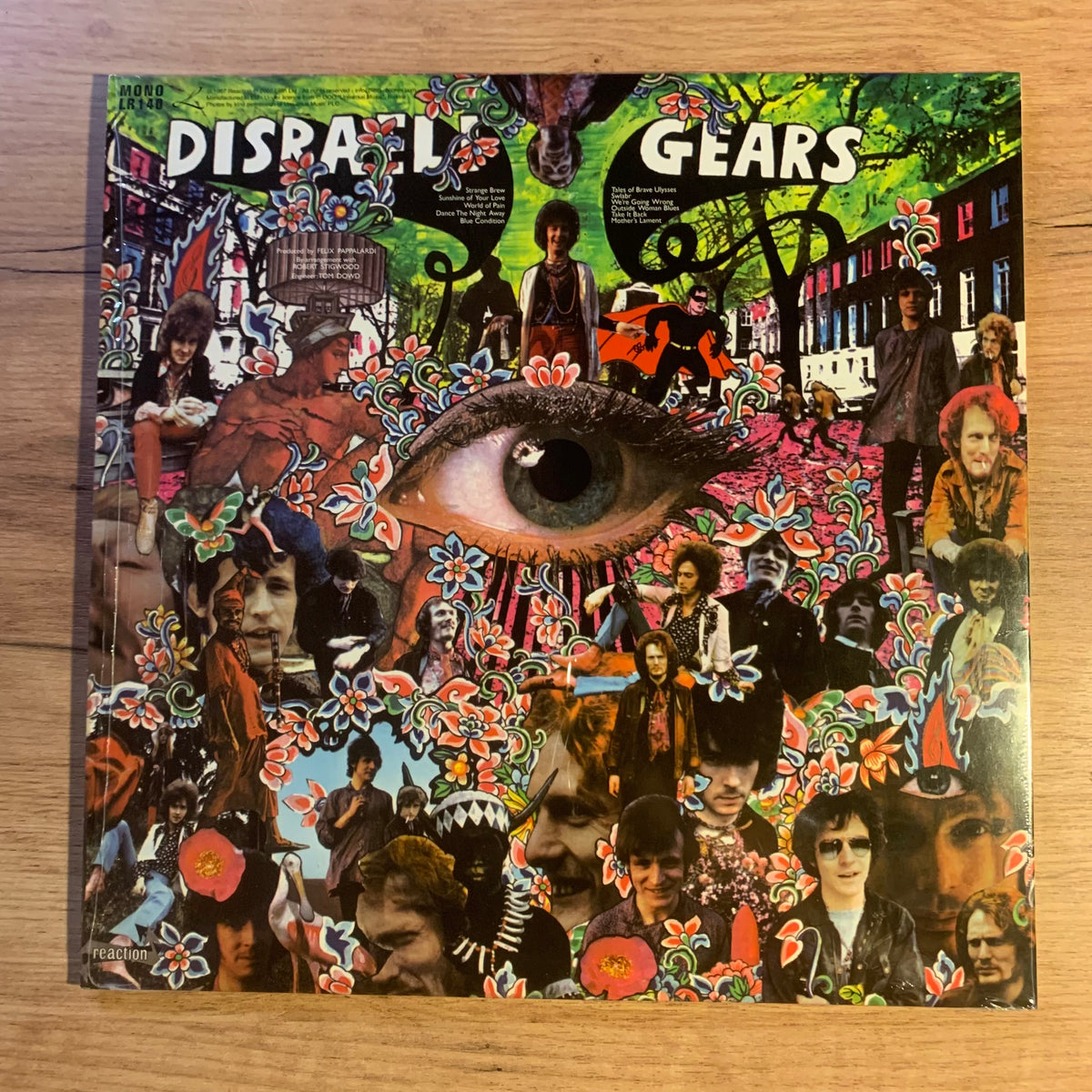 Cream Disraeli Gears pochette verso