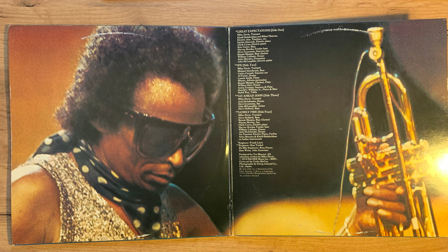 MILES DAVIS - BIG FUN...OG EU 1974...VG++/VG