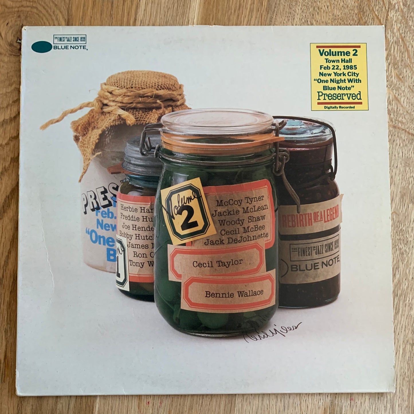 ONE NIGHT WITH BLUE NOTE VOL. 2...COMPIL FR 1985...EX/VG+