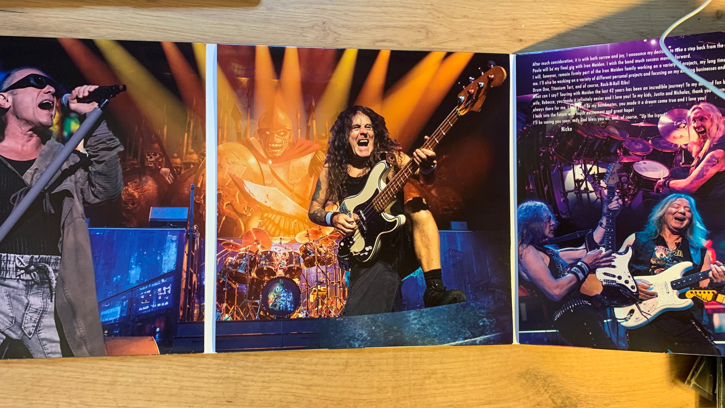 IRON MAIDEN - THE FUTURE PAST TOUR...BOOT EU 2025...M/M