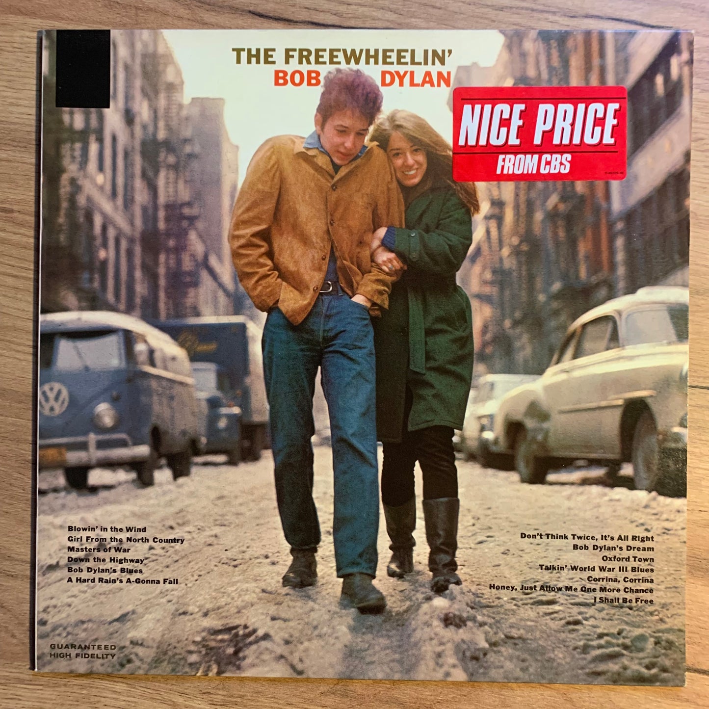 BOB DYLAN - THE FREEWHEELIN' BOB DYLAN...RE EU 1985...EX/EX