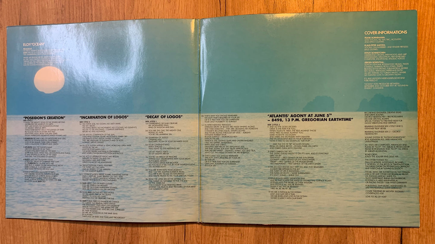 ELOY - OCEAN...OG GER 1977...VG+/VG