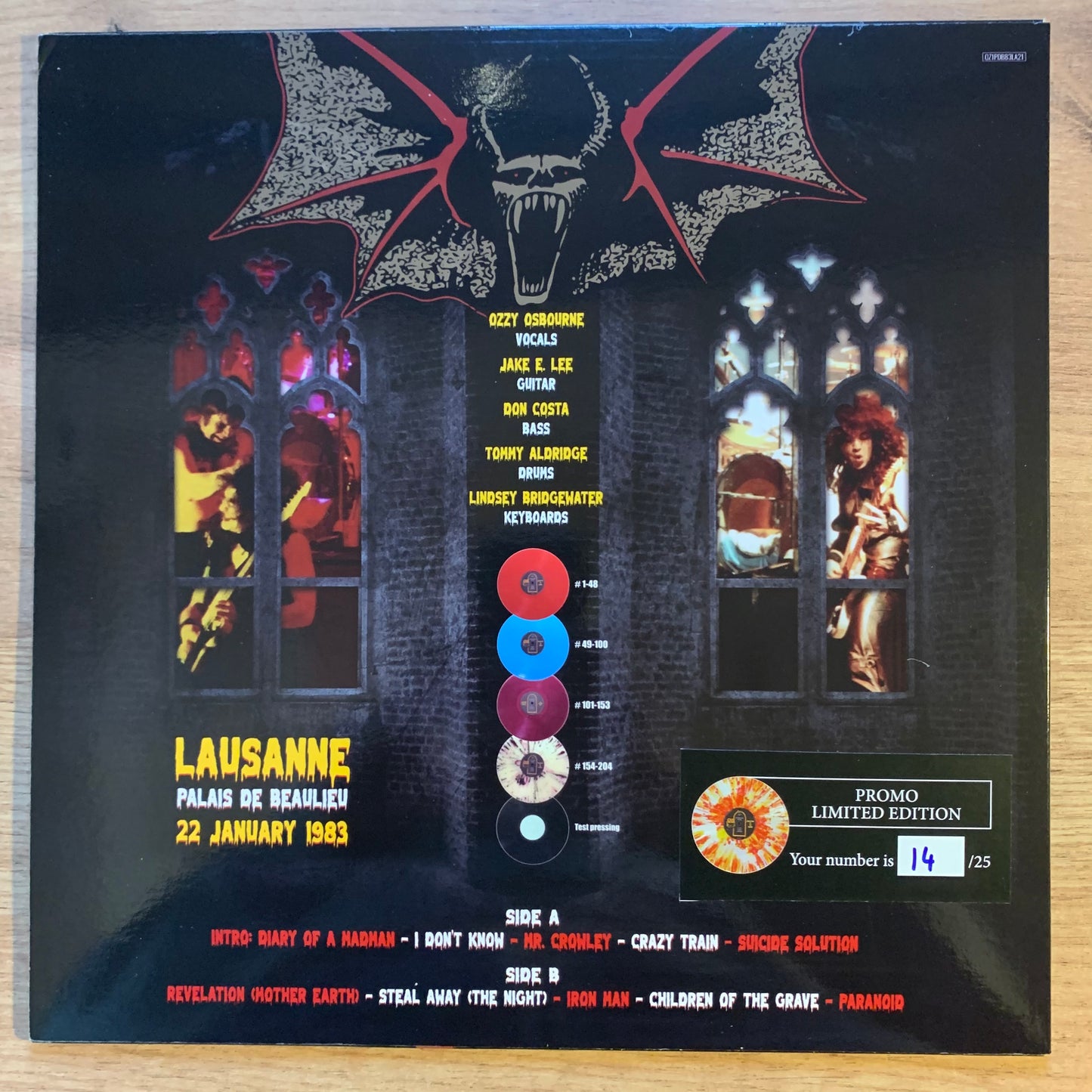 OZZY OSBOURNE - REVELATIONS OF THE MADMAN...BOOT FR 2023...MINT/NM