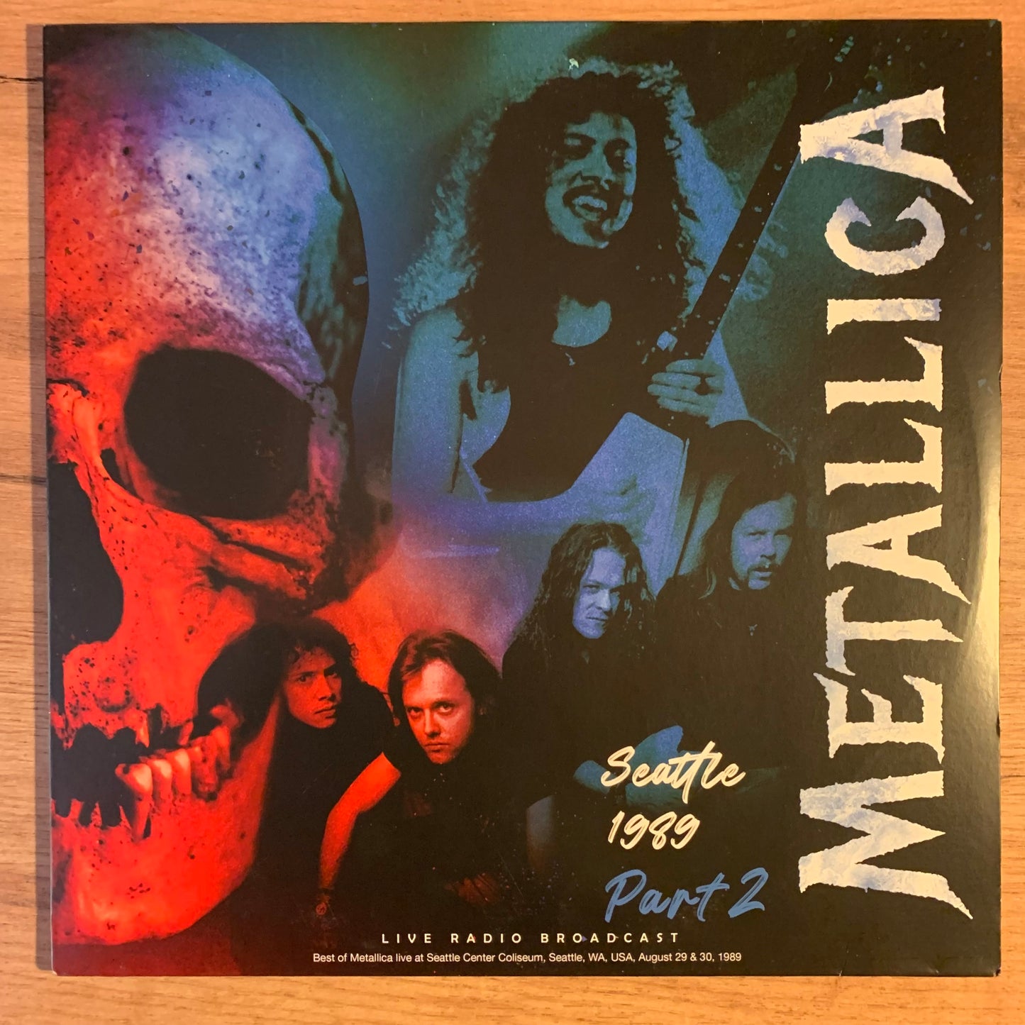 METALLICA - SEATTLE 1989 PART 2...BOOT NL 2022...NM/NM