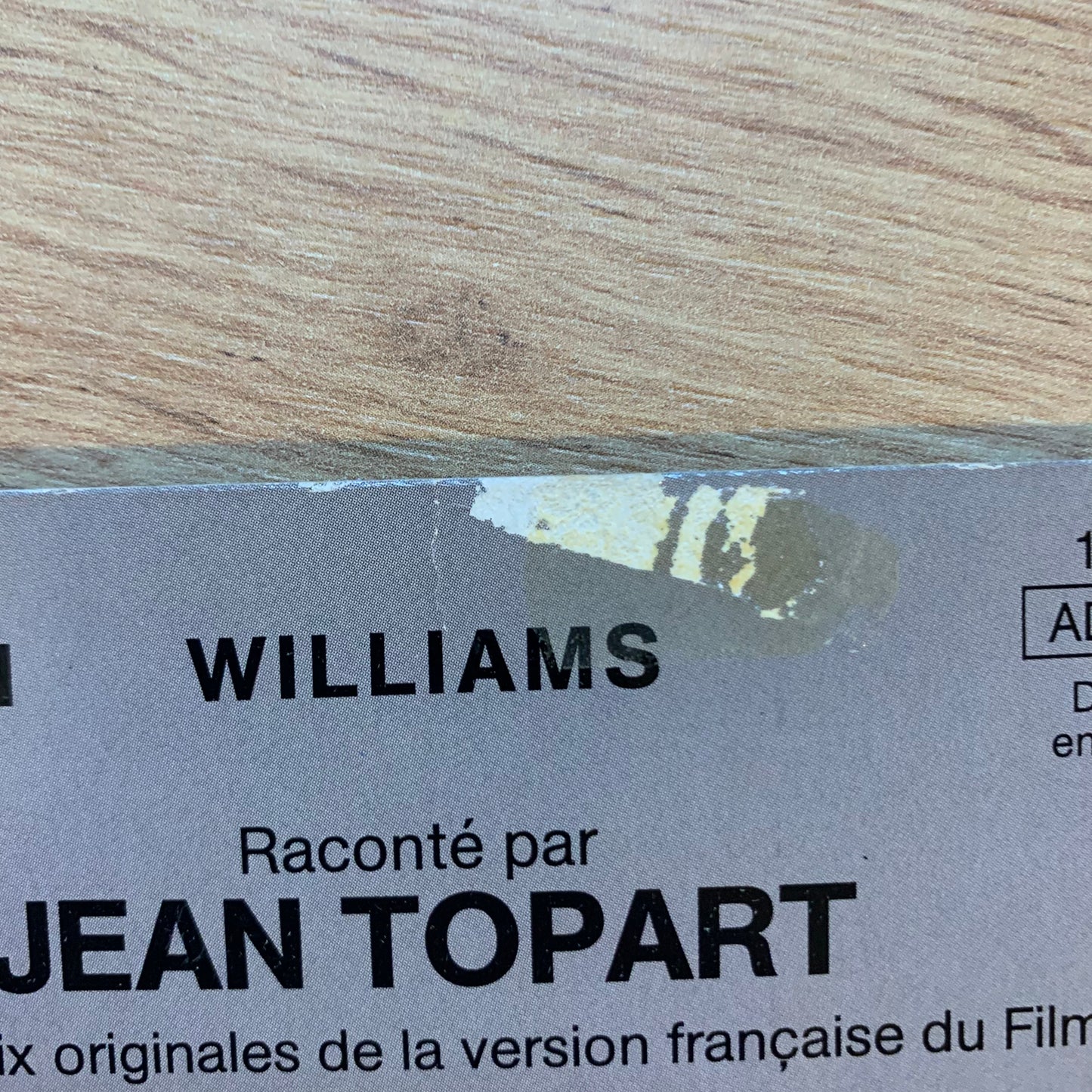 JOHN WILLIAMS - INDIANA JONES ET LE TEMPLE MAUDIT...OG FR 1984...EX/EX