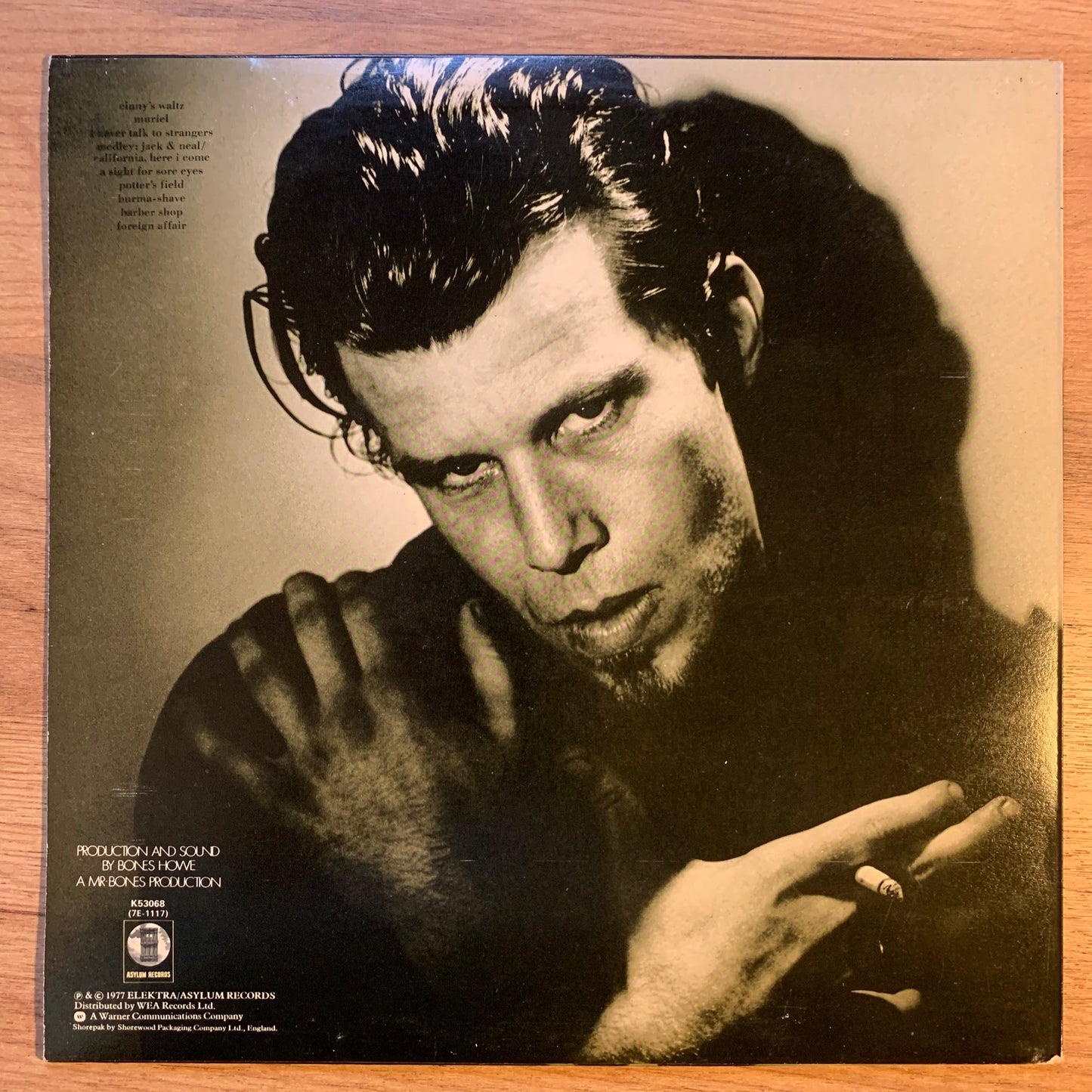 TOM WAITS - FOREIGN AFFAIRS...OG UK 1977...EX/VG+
