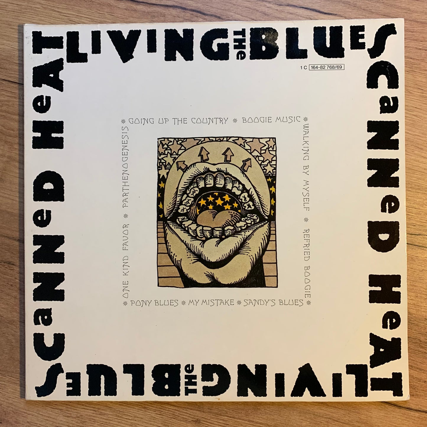 CANNED HEAT - LIVIN' THE BLUES...RE GER 1979...EX/EX
