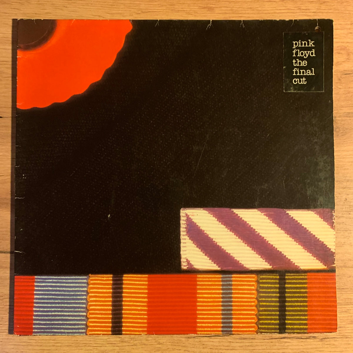 Pink Floyd - The Final Cut, pochette recto