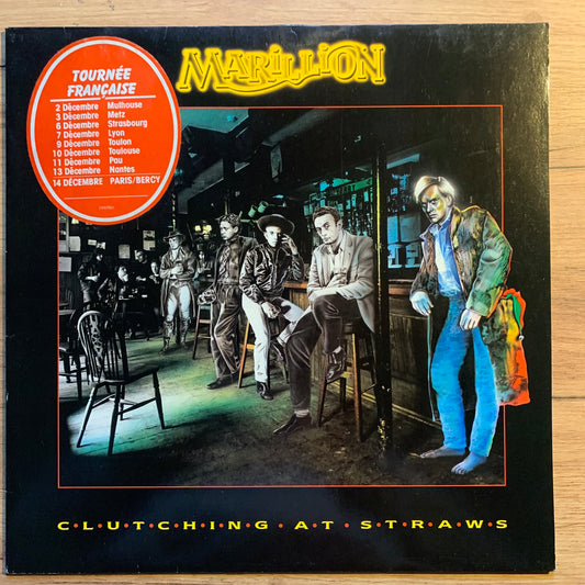MARILLION - CLUTCHING AT STRAWS...OG EU 1987...VG/VG+