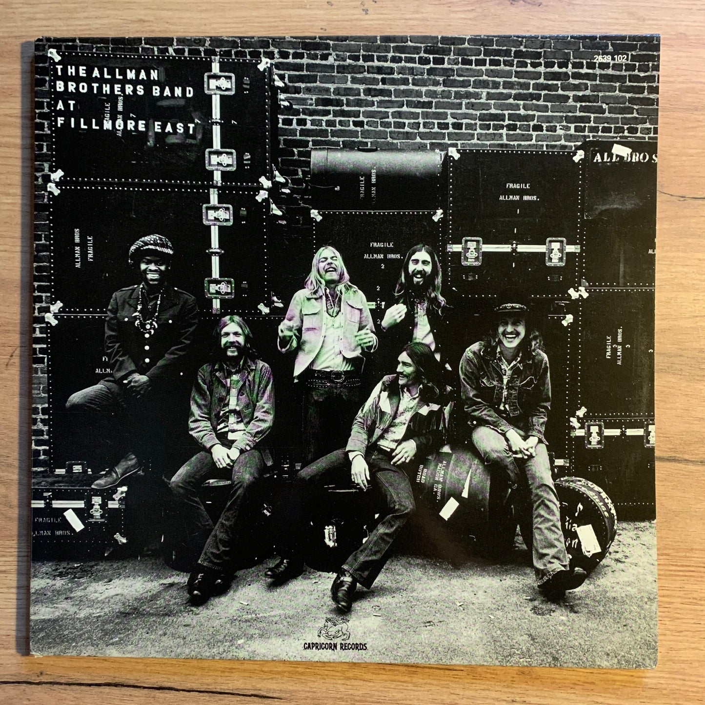 THE ALLMAN BROTHERS BAND - AT FILLMORE EAST...RE FR...VG++/EX