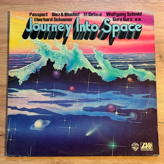 VARIOUS - JOURNEY INTO SPACE...OG GER 1975...VG+/VG