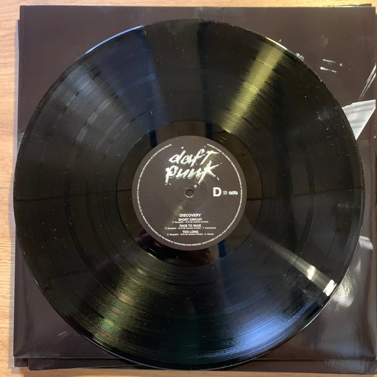 Daft Punk - Discovery - Sous-pochette intérieure