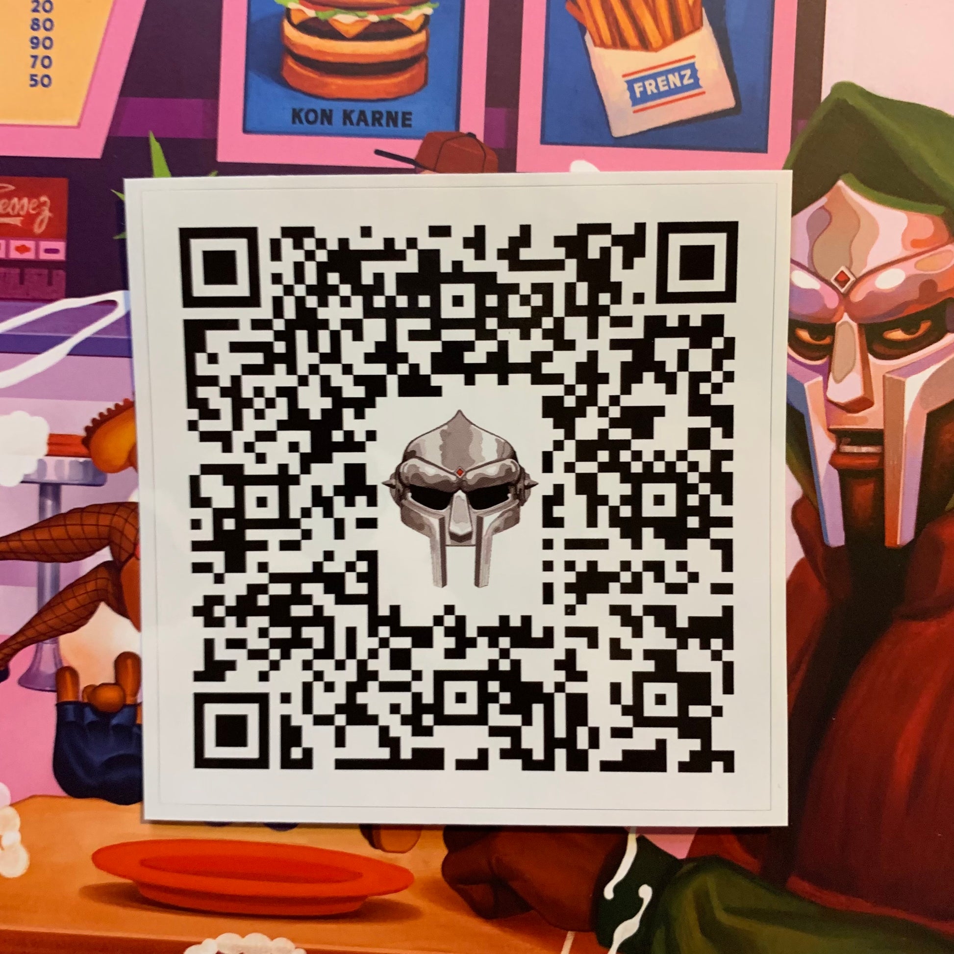 MF DOOM - MM..FOOD - Disque 1 (Side A/B) - Vinyle couleur marble