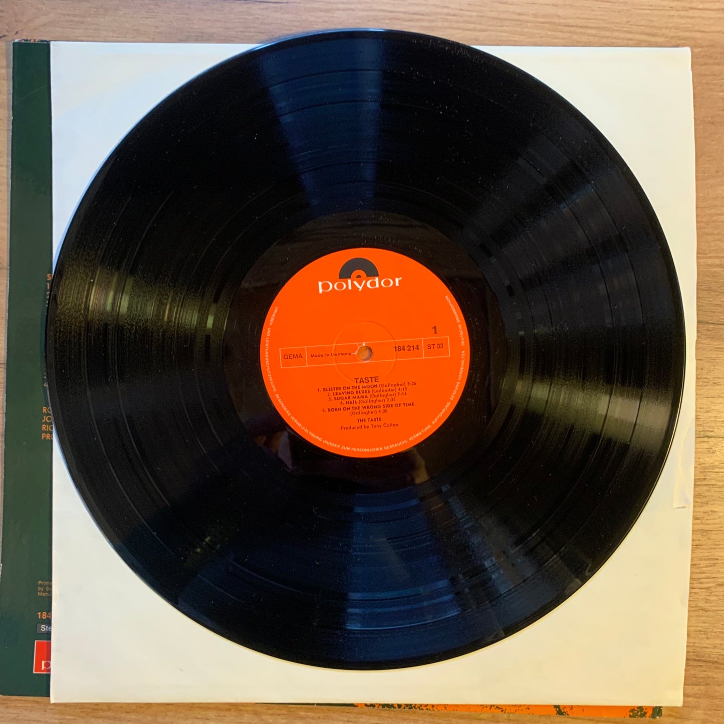 TASTE - TASTE...OG GER 1969...EX/VG