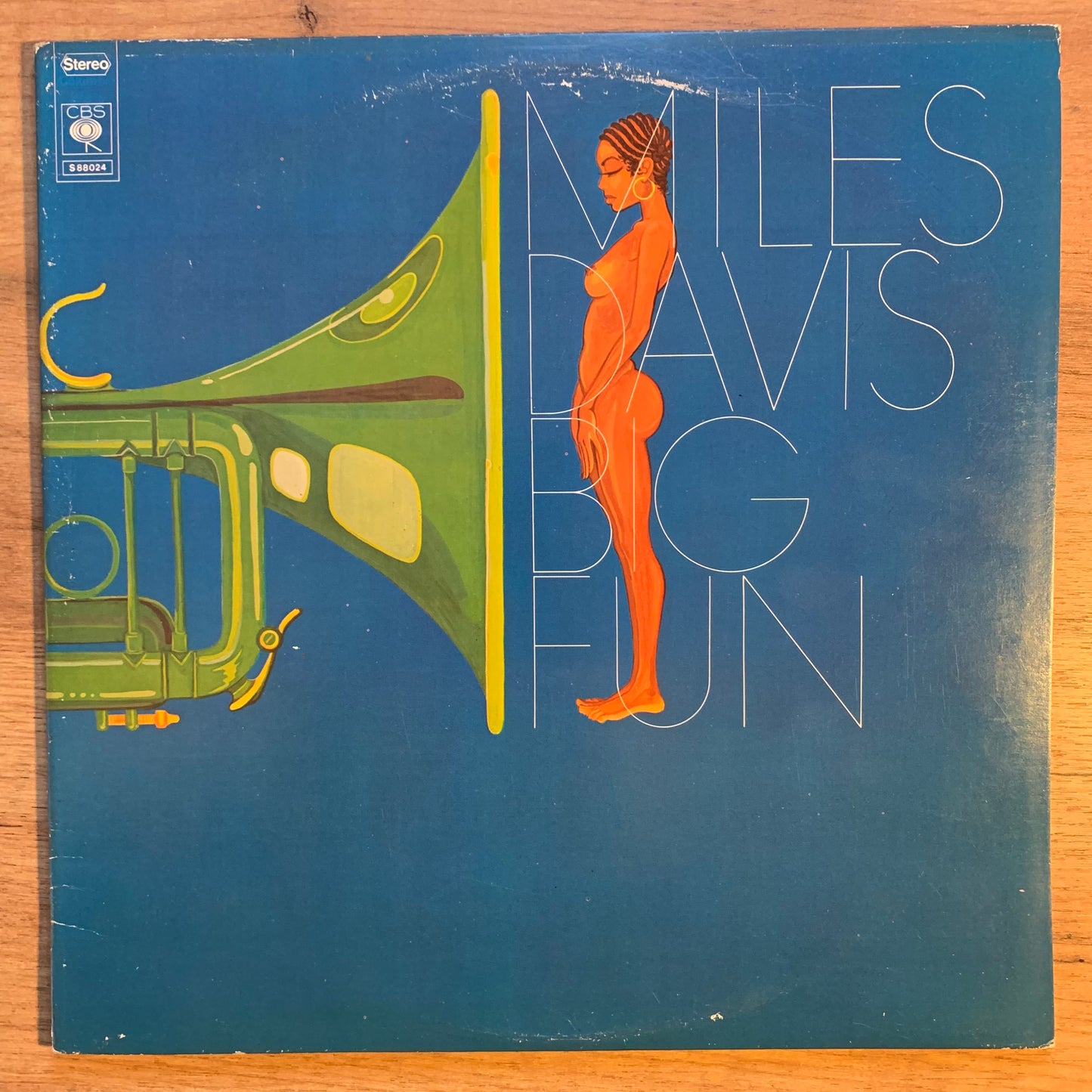 MILES DAVIS - BIG FUN...OG EU 1974...VG++/VG