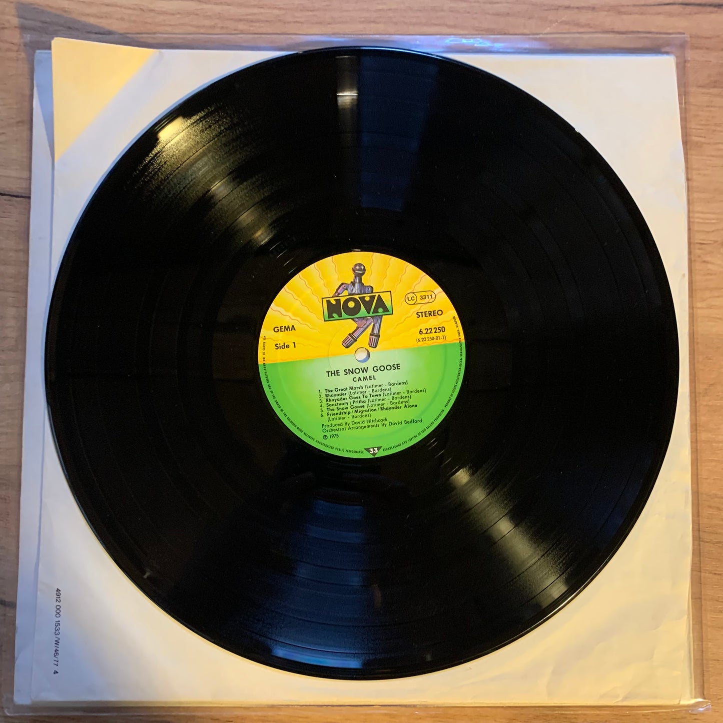 CAMEL - THE SNOW GOOSE...RE GER 1975... VG++/VG+