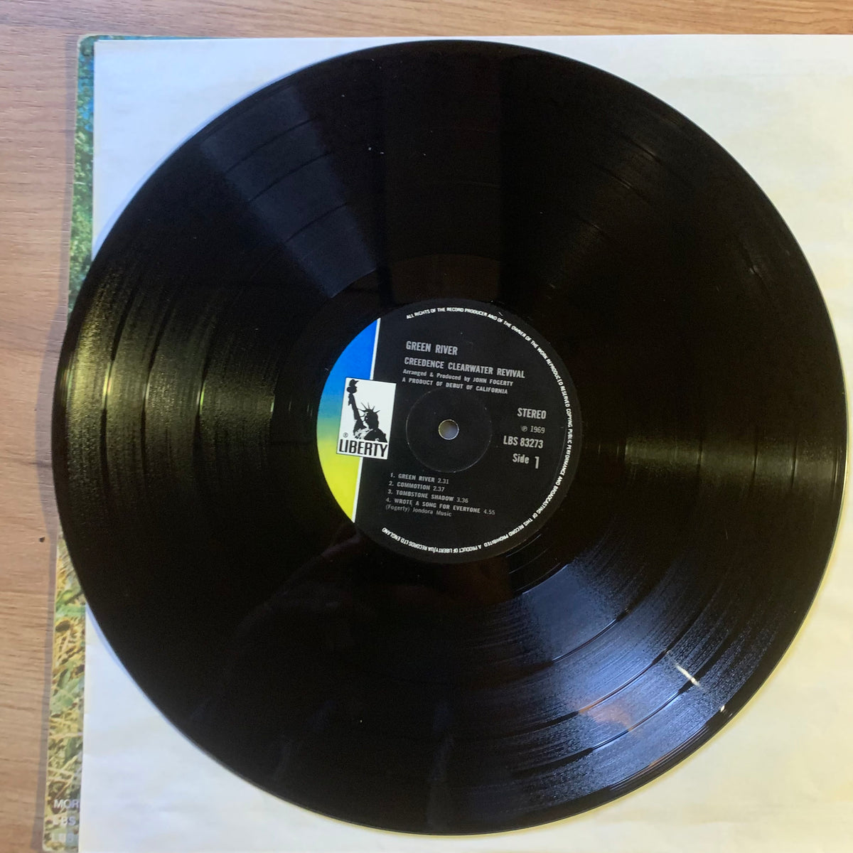 Creedence Clearwater Revival Green River : disque