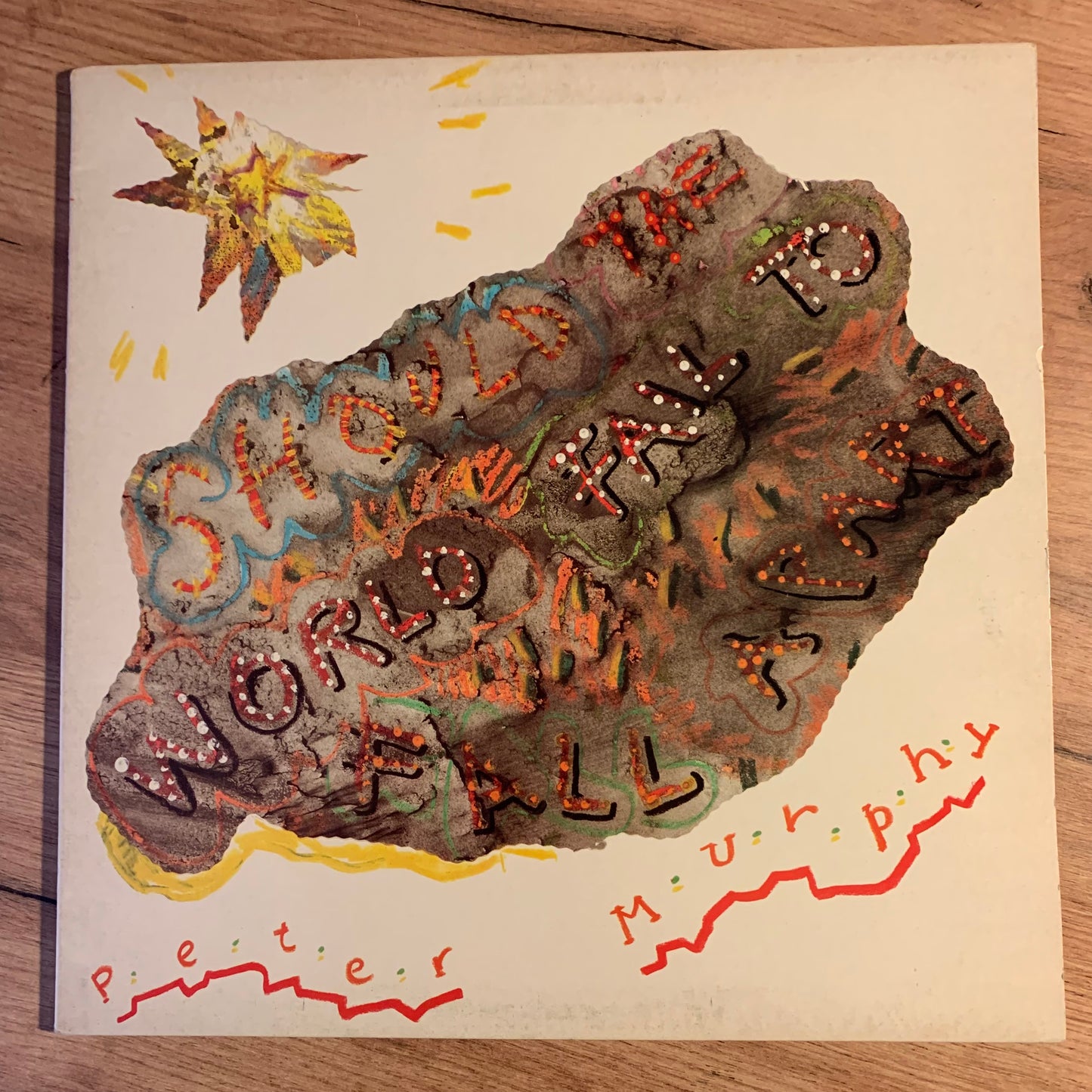 PETER MURPHY - SHOULD THE WORL...OG UK 1986...VG/VG+