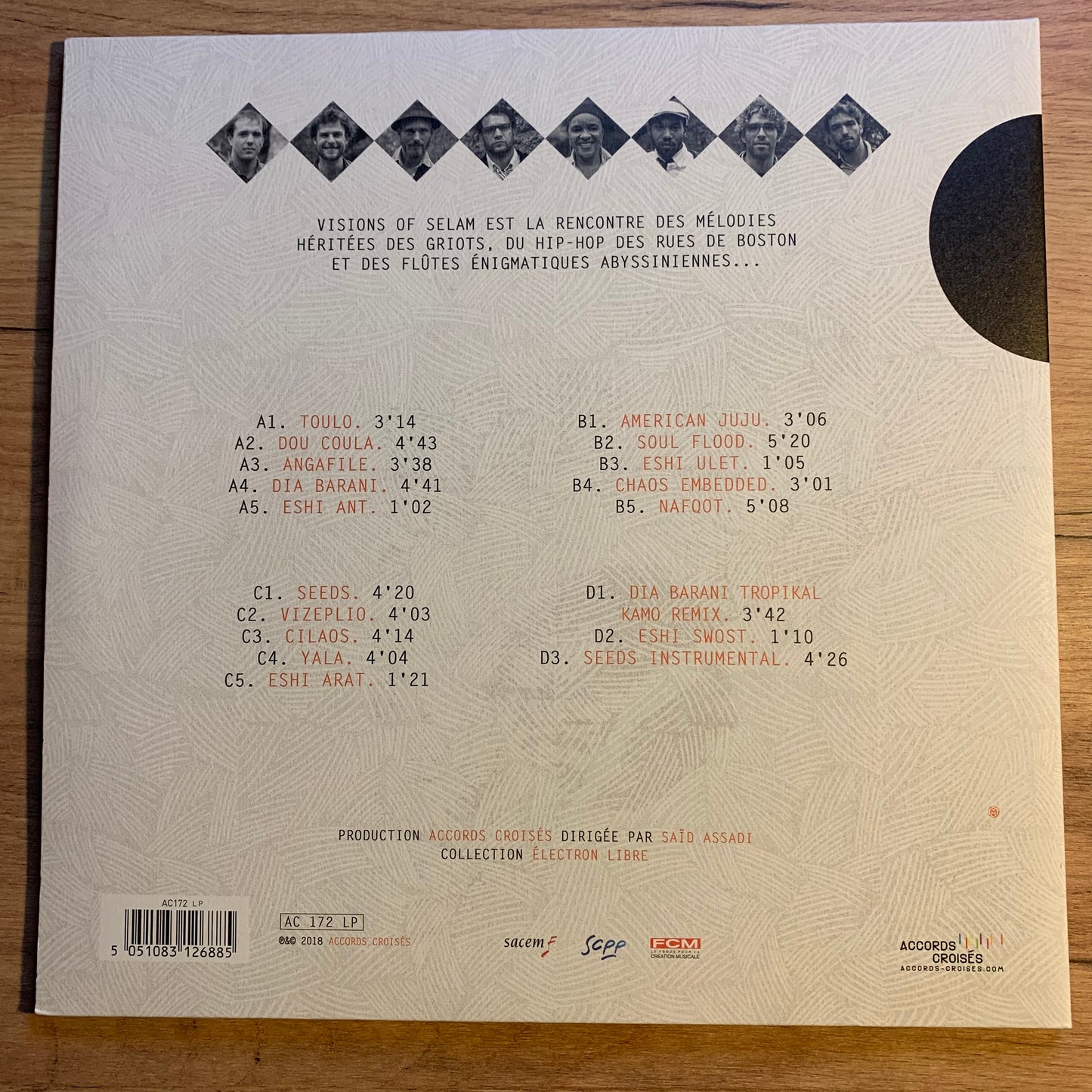 ARAT KILO / MAMANI KEÏTA / MIKE LADD - VISIONS OF SELAM...OG FR 2018...EX/NM