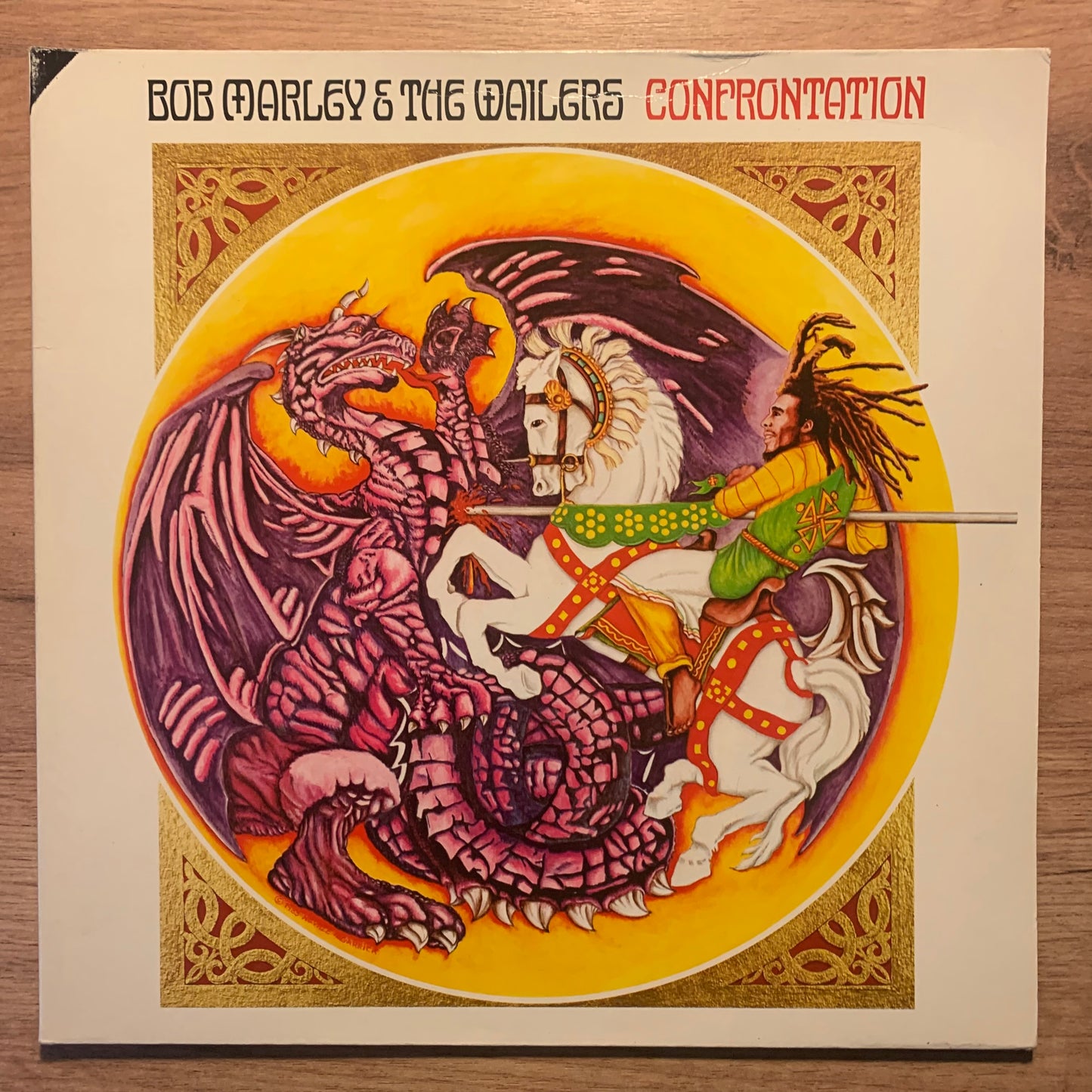 BOB MARLEY & THE WAILERS - CONFRONTATION...OG EU 1983...VG++/VG+