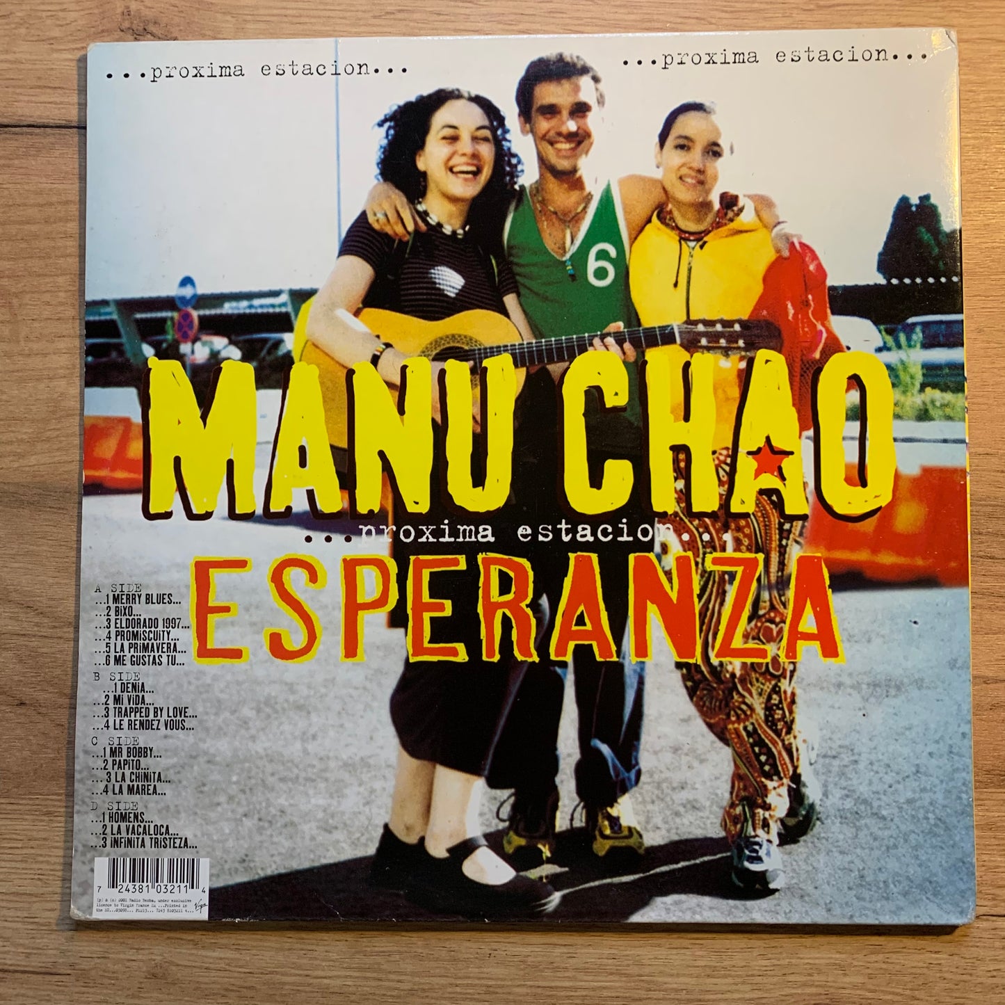 MANU CHAO - PROXIMA ESTACION ESPERANZA...LP...VG+/NM