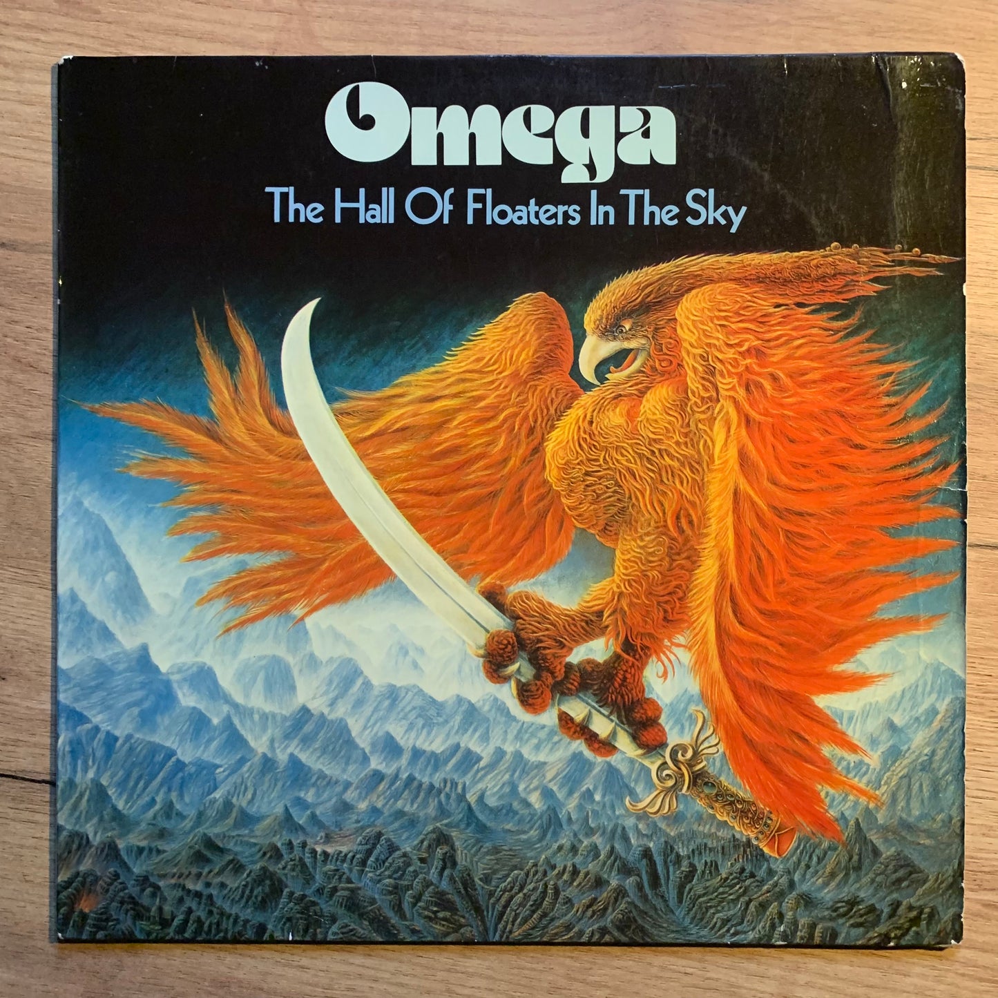OMEGA - THE HALL OF FLOATERS IN THE SKY...OG GER 1975...VG/VG