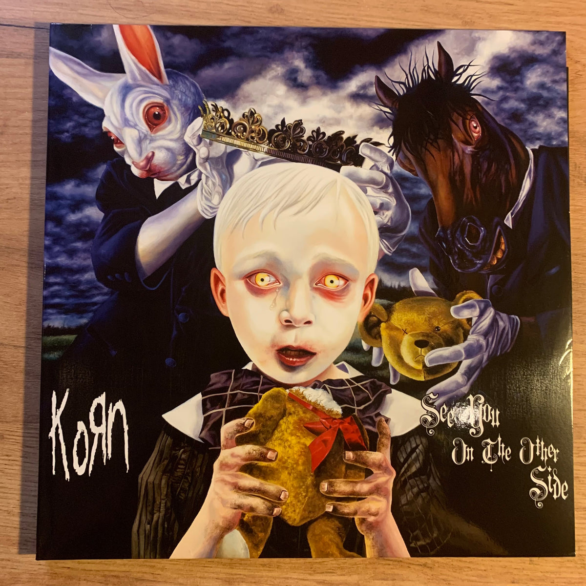 Korn See You on the Other Side étiquette état et sticker Indie Exclusive