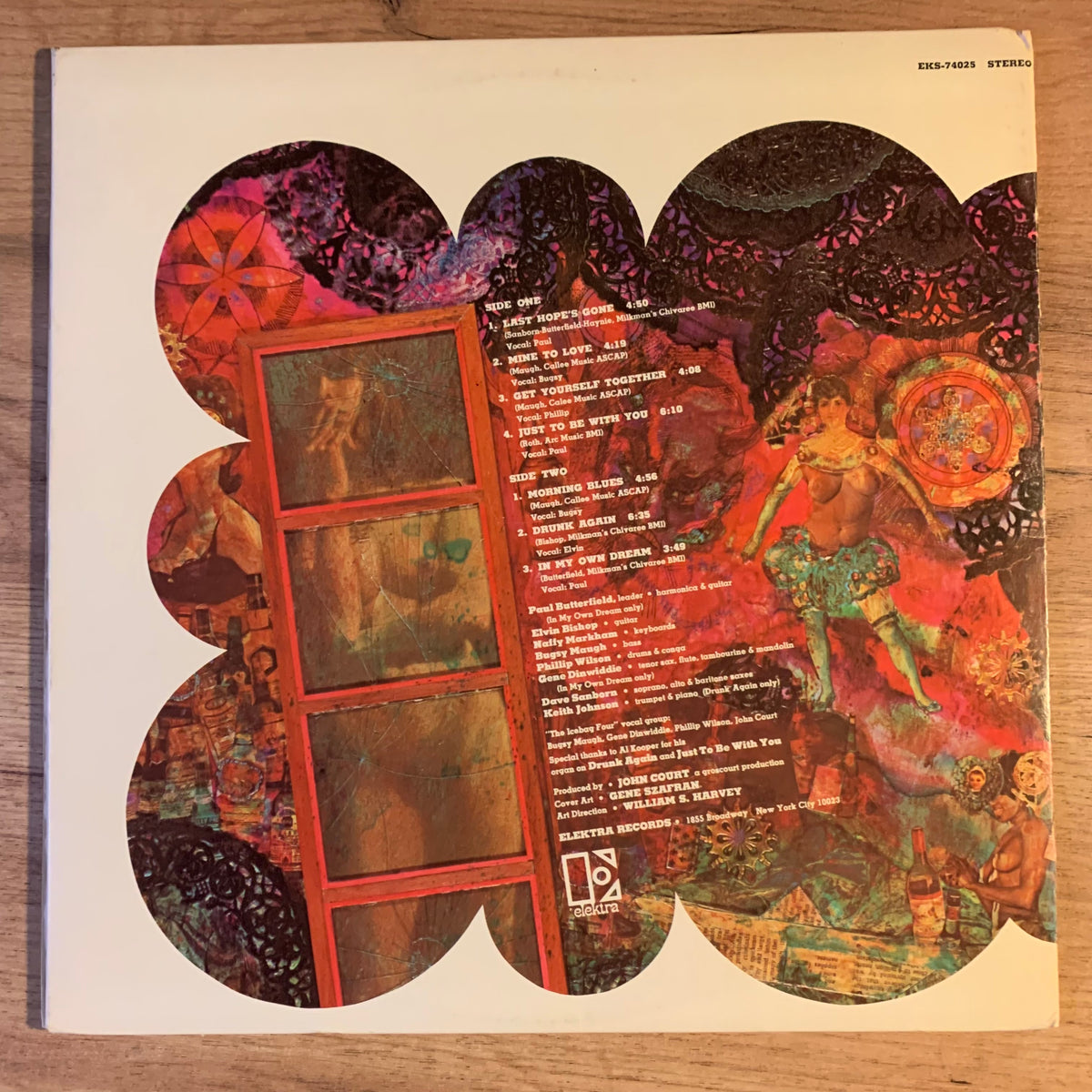 The Butterfield Blues Band In My Own Dream pochette recto
