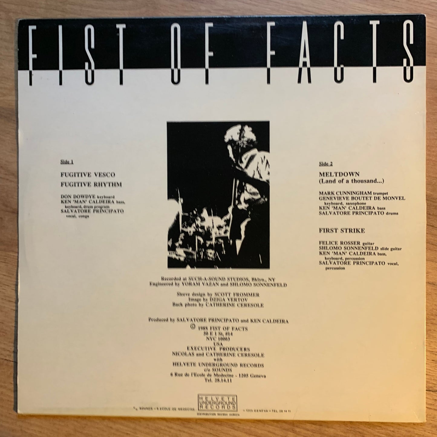 FIST OF FACTS - FUGITIVE VESCO...OG SUI 1988...VG+/VG++