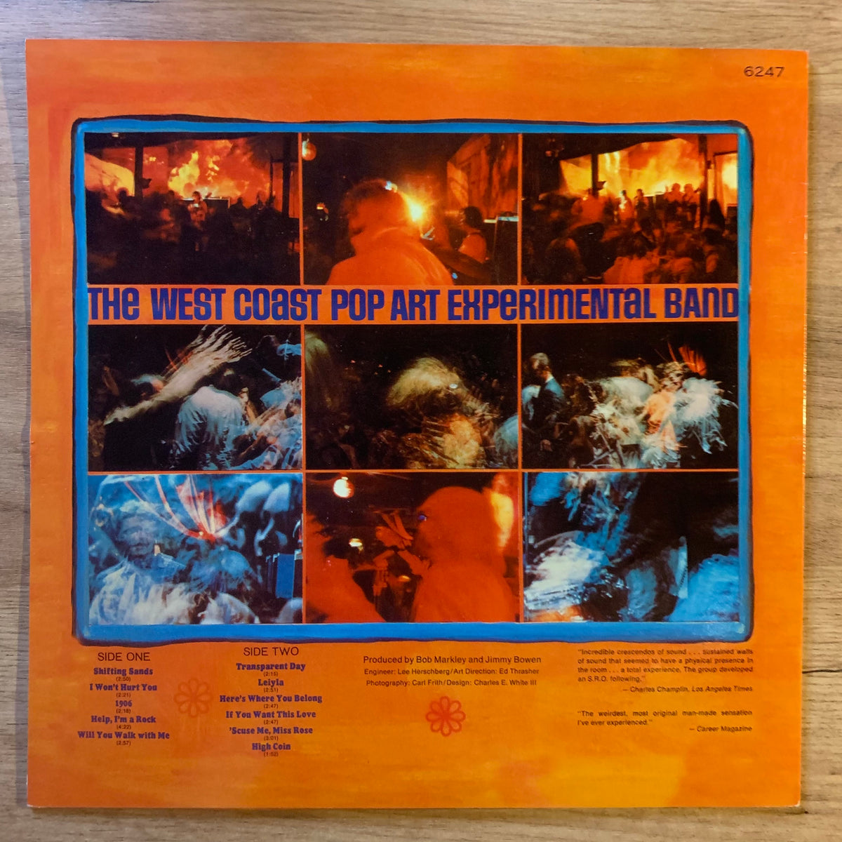The West Coast Pop Art Experimental Band Part One - verso