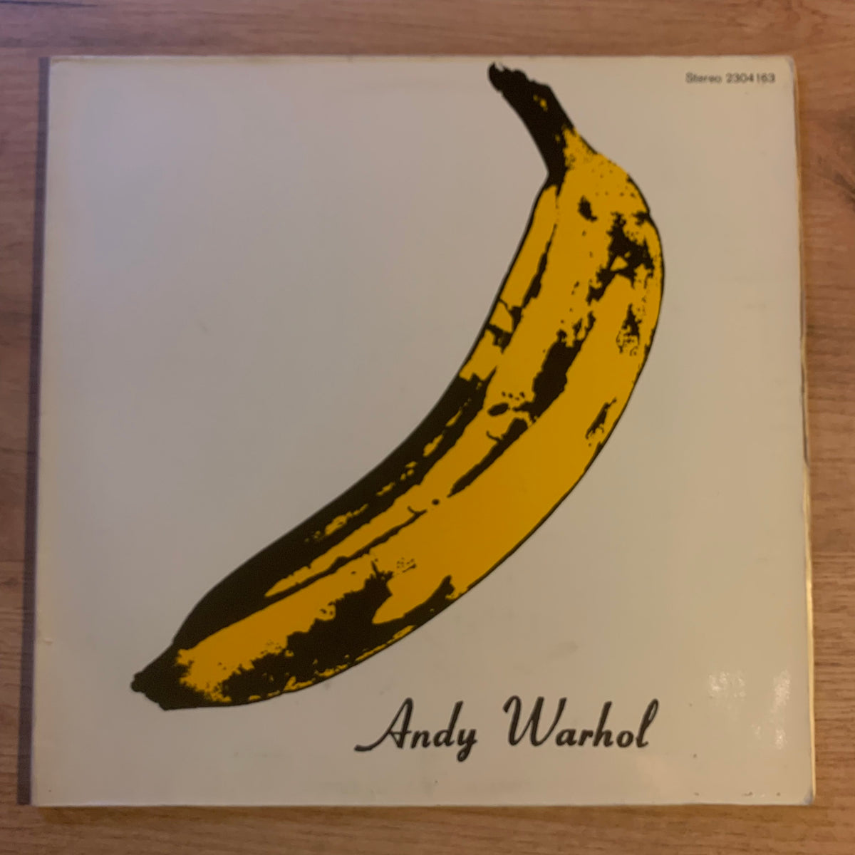 The Velvet Underground & Nico recto banane Andy Warhol