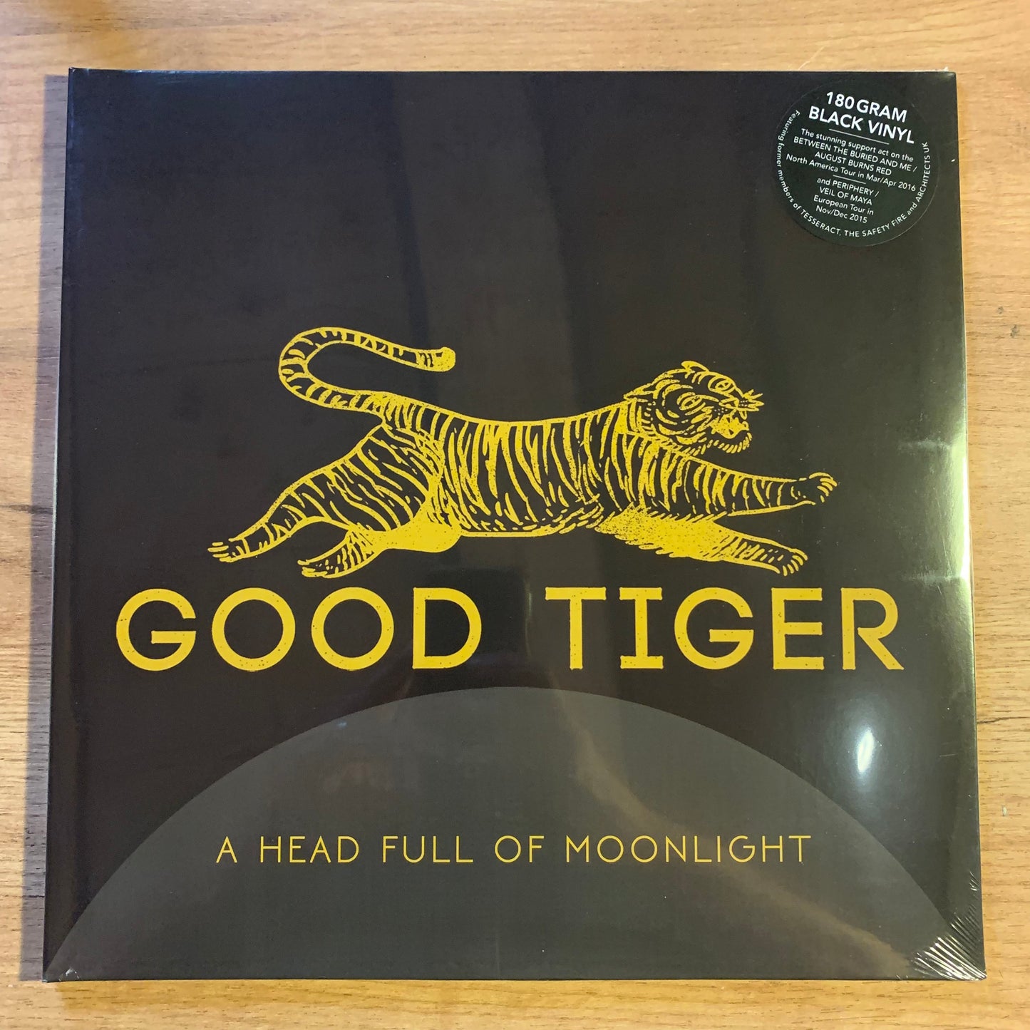 Good Tiger - A Head Full of Moonlight - Pochette recto (SEALED, sticker 180g)