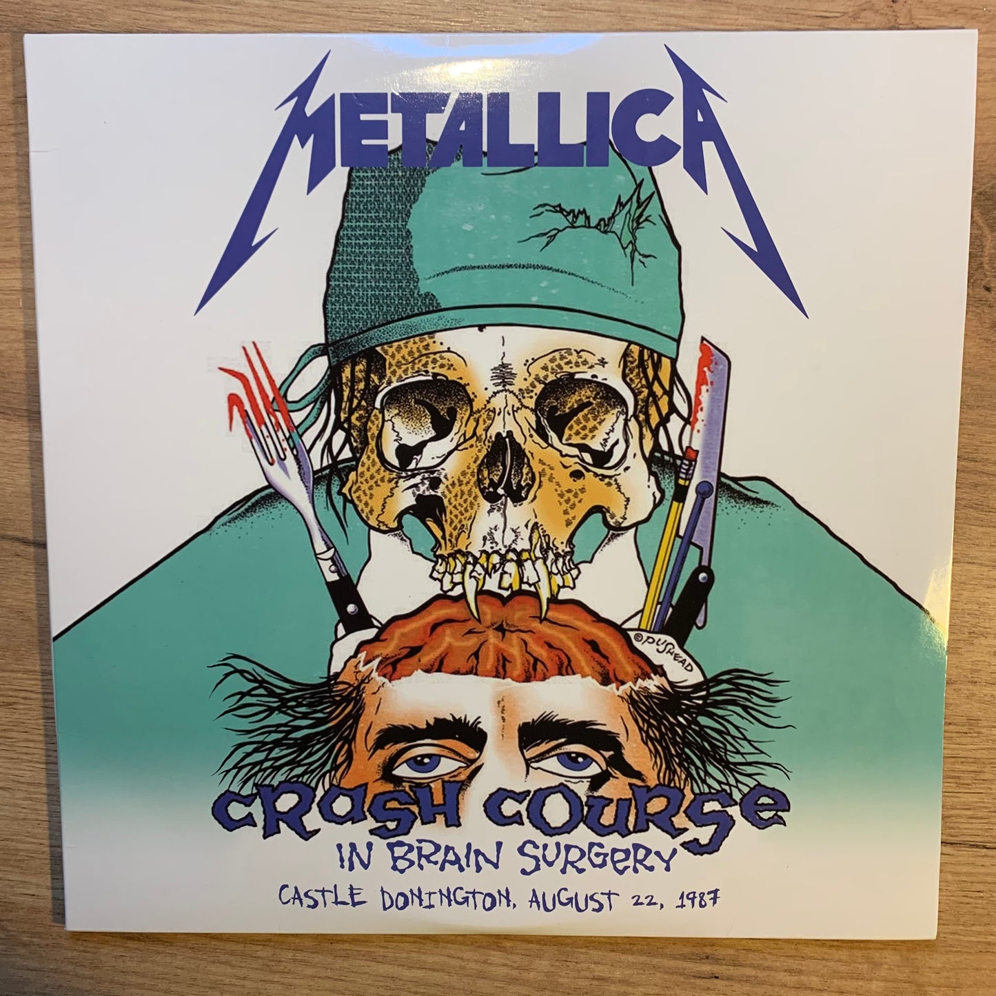 METALLICA - CRASH COURSE IN BRAIN SURGERY...BOOT US 2022...VG+/EX